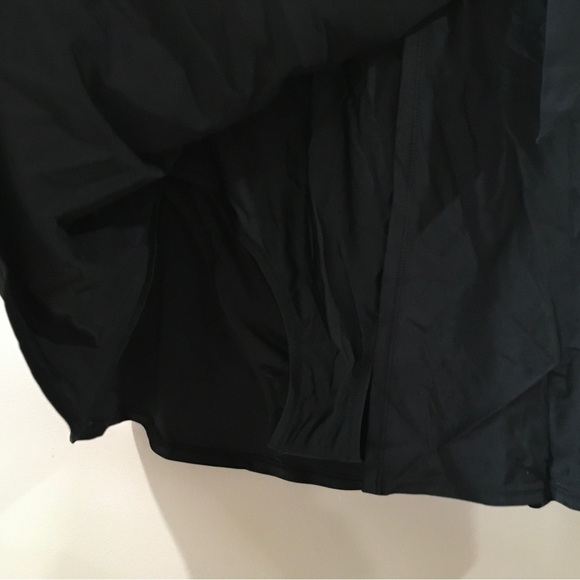 NWT J.Crew Women's Halter Wrap Swim Dress Swimwear Black Size 6 #BC122 - Picture 3 of 10